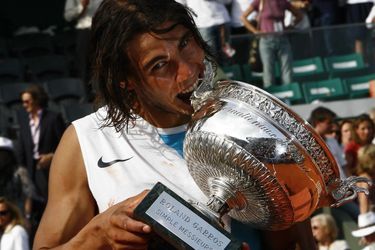 Rafael Nadal gagne Roland-Garros en 2007.