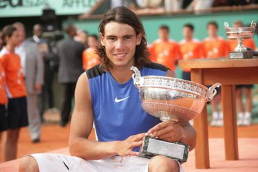 Rafael Nadal gagne Roland-Garros en 2006.