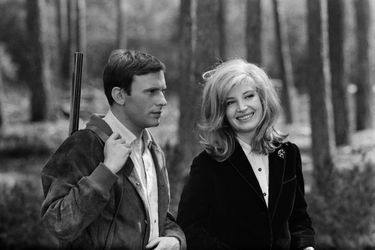 Jean-Louis Trintignant et Monica Vitti dans «Un Chateau en Suède» de Roger Vadim en 1963.