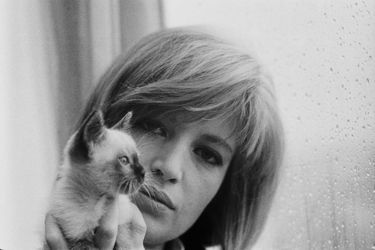 Monica Vitti à Rome en 1965.