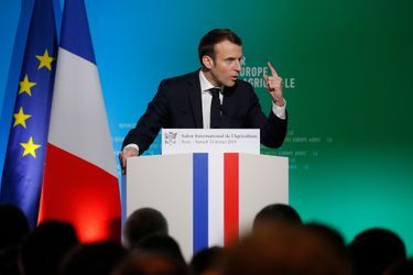 Emmanuel Macron Au Salon De L&#039;Agriculture ( 1