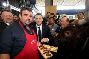 Emmanuel Macron Au Salon De L&#039;Agriculture ( 4