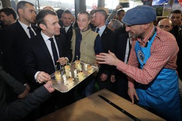 Emmanuel Macron Au Salon De L&#039;Agriculture ( 7
