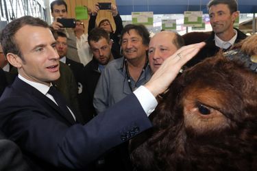 Emmanuel Macron Au Salon De L&#039;Agriculture ( 8