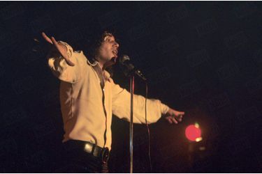 Julien Clerc en tournée en France, en mars 1972. 
