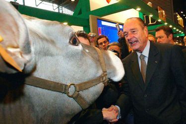 Jacques Chirac, Salon de l&#039;Agriculture en 2003