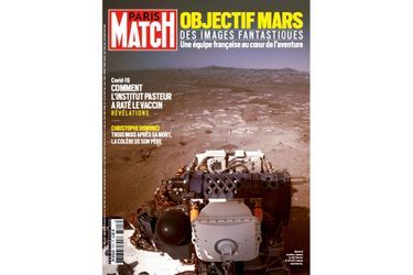 La couverture du numéro 3747 de Paris Match