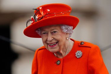 La reine Elizabeth II à Londres, le 7 octobre 2021