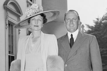 La princesse Märtha et le prince héritier Olav de Norvège, le 29 juin 1939