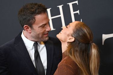 Ben Affleck et Jennifer Lopez à la première du film «The Last Duel» à New York le 9 octobre 2021