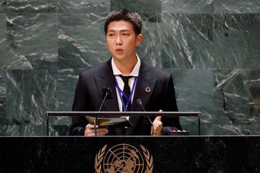 Le leader RM à la tribune de l'ONU.