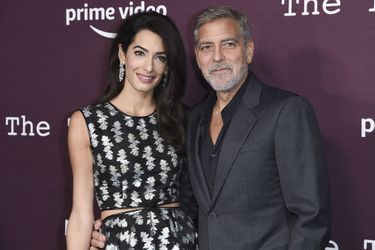 Amal et George Clooney à l&#039;avant-première du film «The Tender Bar» à Los Angeles le 3 octobre 2021