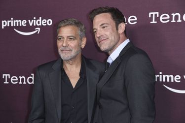 George Clooney et Ben Affleck à l'avant-première du film «The Tender Bar» à Los Angeles le 3 octobre 2021