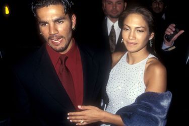 Jennifer Lopez et son premier mari Ojani Noa (1997-1998)