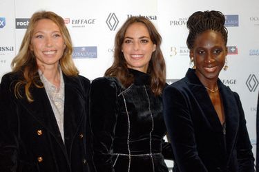 Laura Smet, Bérénice Béjo et Eye Haïdara lors de la cérémonie de clôture du 32e Festival du film britannique de Dinard le 2 octobre 2021