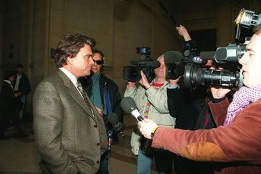 Bernard Tapie lors du procès de l’affaire Phocea en 1996.