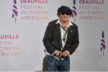 Johnny Depp est arrivé à Deauville, le 5 septembre 2021.