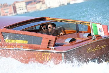 Jennifer Lopez et Ben Affleck arrivent à Venise, le 9 septembre 2021.