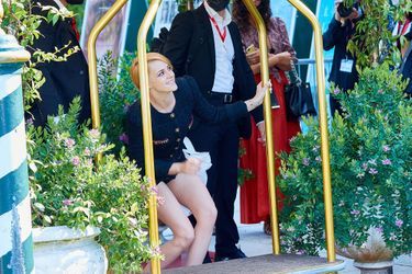 Kristen Stewart en Chanel au Festival de Venise le 3 septembre 2021.
