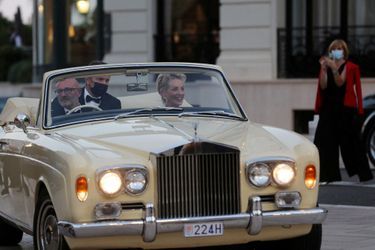 Sharon Stone à Monaco, le 29 septembre 2021
