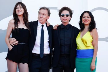 L'équipe du film « Sundown » à la 78ème Mostra de Venise, dimanche 5 septembre 2021.