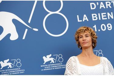 Cécile de France à la 78ème Mostra de Venise, dimanche 5 septembre 2021.
