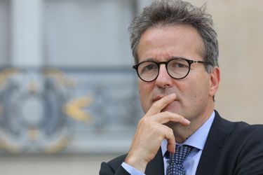 Le directeur général de l'Assistance publique - Hôpitaux de Paris, Martin Hirsch, à l'Elysée en 2018.