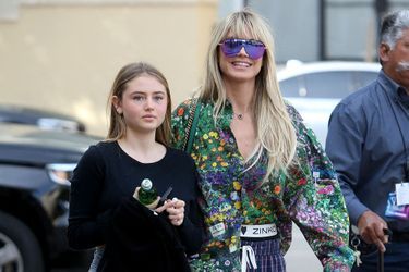 Heidi Klum et sa fille Leni à Los Angeles le 5 mars 2020