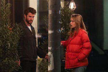 Liam Hemsworth et Gabriella Brooks à Los Angeles en février 2020