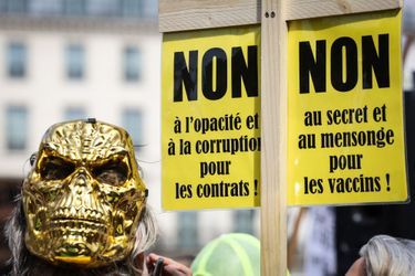 Manifestation contre le pass sanitaire à Paris, samedi 4 septembre 2021.