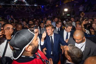 Emmanuel Macron a assisté à l&#039;évènement.