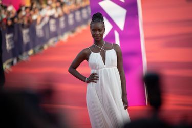 Fatou Ndiaye au Festival de Deauville le 3 septembre 2021.