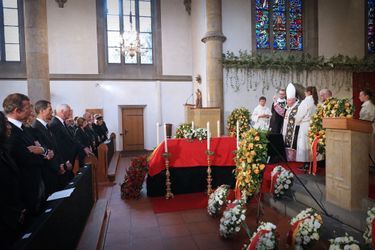 Obsèques de la princesse Marie de Liechtenstein à Vaduz, le 28 août 2021