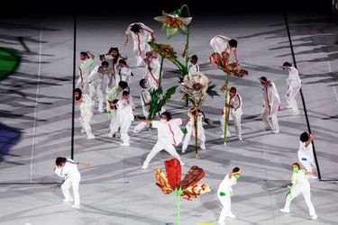 La cérémonie de clôture des Jeux paralympiques de Tokyo, le 5 septembre 2021.