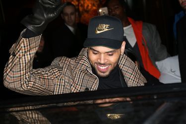 Chris Brown à Paris en janvier 2019