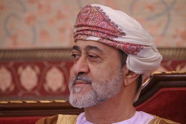 Le sultan d’Oman Haitham ben Tarek al-Saïd à Mascate, le 21 février 2020