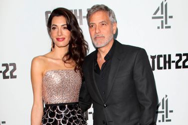 George et Amal Clooney à Londres en mai 2019. 
