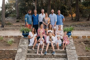 La famille grand-ducale du Luxembourg en vacances à Cabasson, le 18 août 2021