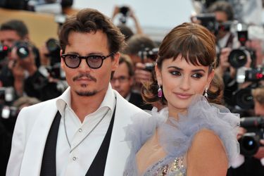 Johnny Depp et Penélope Cruz au Festival de Cannes en 2011. 
