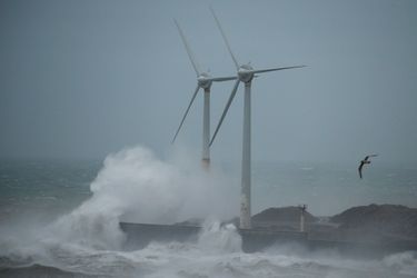 La tempête Ciara à Boulogne-sur-Mer, en février dernier.