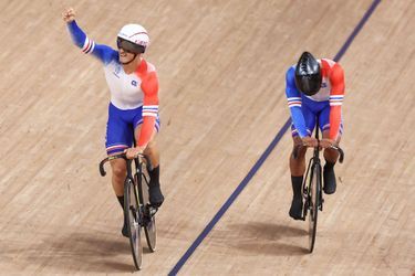Les Français ont remporté le bronze en cyclisme sur piste, dans l'épreuve de vitesse, mardi 3 août.