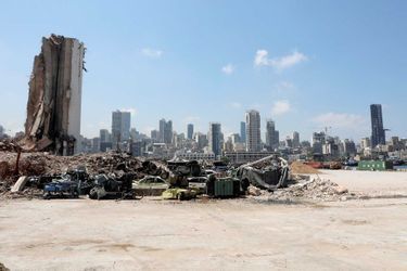 En 2021, à l&#039;approche du premier anniversaire de l&#039;explosion de Beyrouth. 