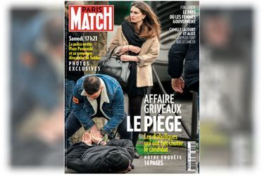 La couverture du numéro 3694 de Paris Match