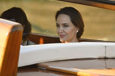 Angelina Jolie à Venise le 30 juillet 2021