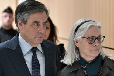 François Fillon et son épouse Penelope jeudi dernier au tribunal. 