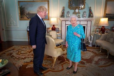 Boris Johnson et Elizabeth II