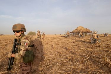 Soldat français au Burkina Faso en novembre 2019.