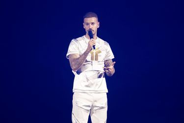 Matt Pokora en concert à Nice en novembre 2019. 