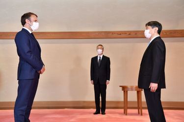 L'Empereur du Japon Naruhito a reçu Emmanuel Macron à Tokyo.