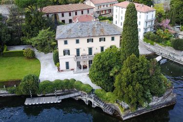 La Villa L&#039;Oleandra, propriété de George Clooney au lac de Côme en Italie